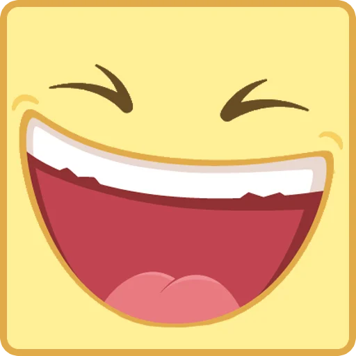 Эмодзи Квадратные Смайлы