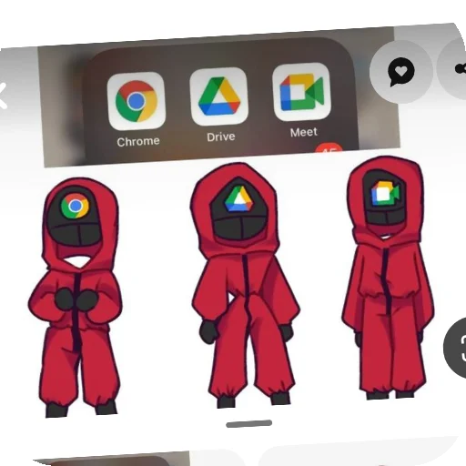 Эмодзи Squid Game