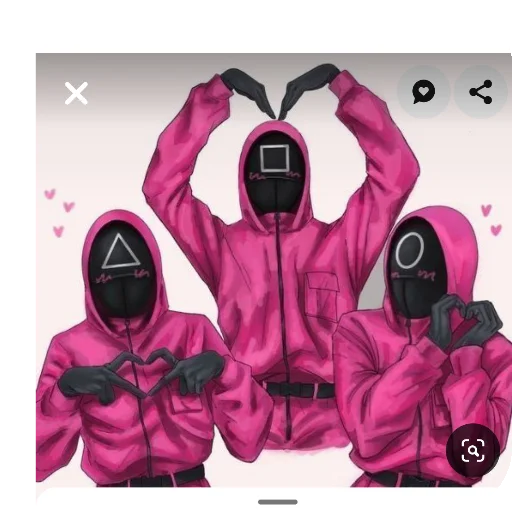 Эмодзи Squid Game