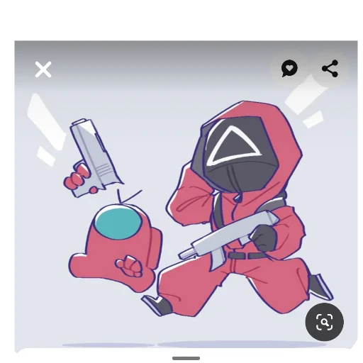 Эмодзи Squid Game