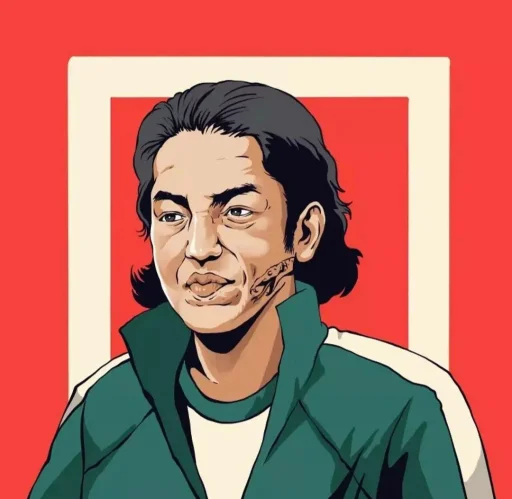 Эмодзи Squid Game