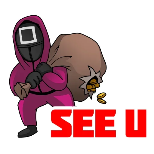 Эмодзи Squid Game