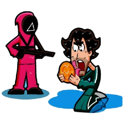 Эмодзи Squid Game Netflix