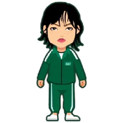 Эмодзи Squid Game Netflix