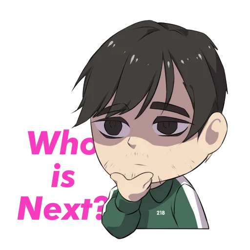 Эмодзи Squid Game NEW