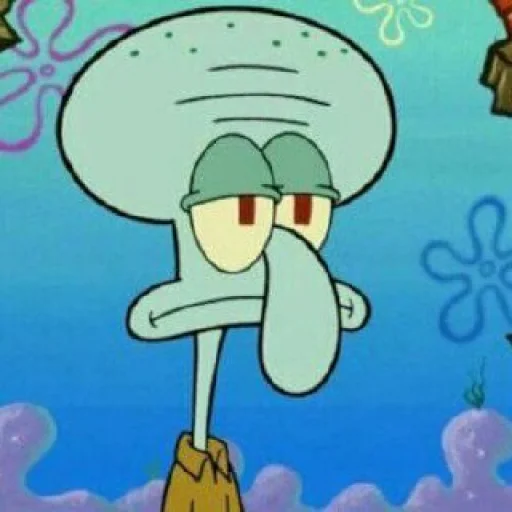 Эмодзи Squidward