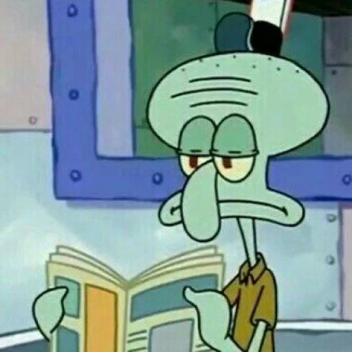 Эмодзи Squidward