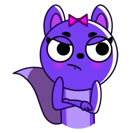 Эмодзи Squirrel Lily