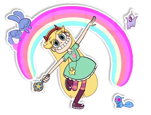 Эмодзи Стар против сил зла