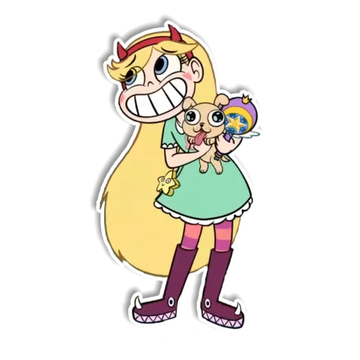 Эмодзи Стар против сил зла