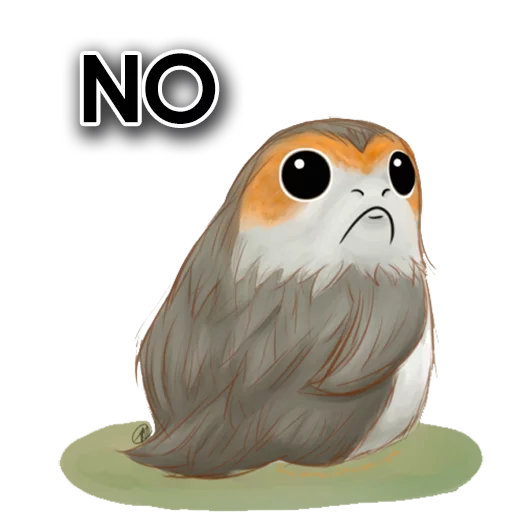 Эмодзи Star Wars Porgs