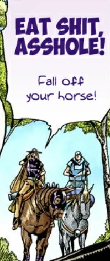 Эмодзи Steel ball run #1