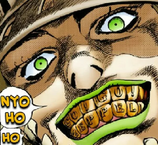 Эмодзи Steel ball run #1