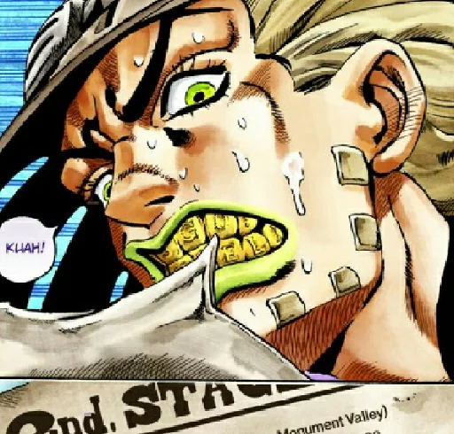 Эмодзи Steel ball run #1