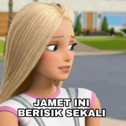 Эмодзи Barbie memes