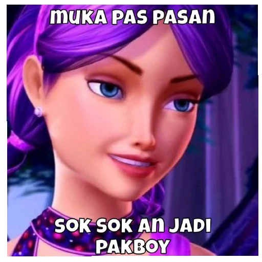 Эмодзи Barbie memes