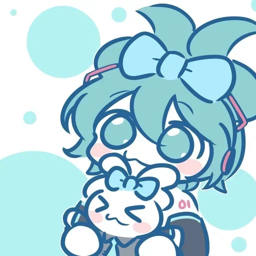 Эмодзи Miku | Мику