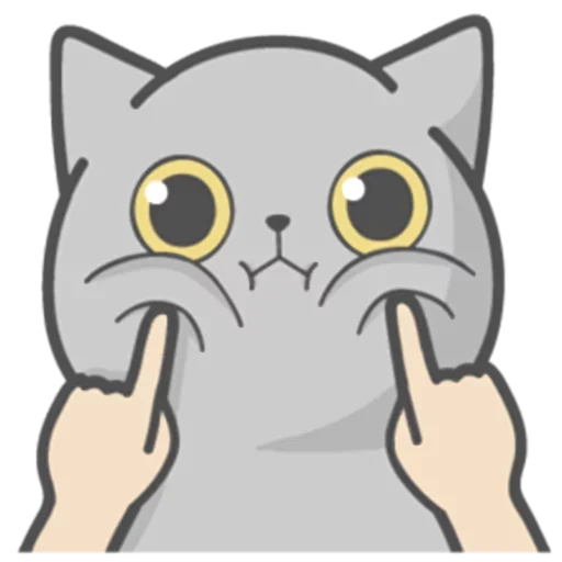 Эмодзи Stickers with Cat