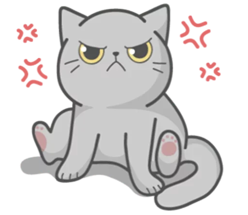Эмодзи Stickers with Cat