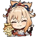 Эмодзи Chibi Genshin Impact