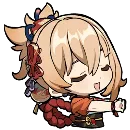 Эмодзи Chibi Genshin Impact