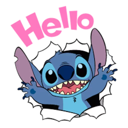 Эмодзи Stitch by Disney