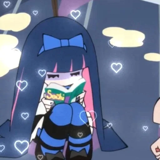 Эмодзи Panty and Stocking with Garterbelt