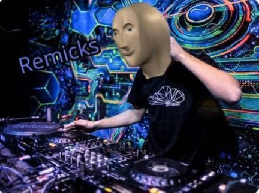 Эмодзи Stonks