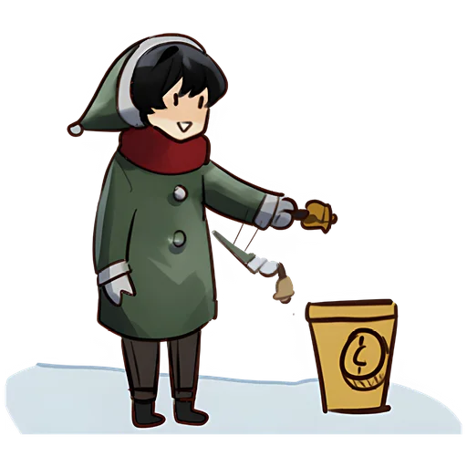 Эмодзи Странное Рождество