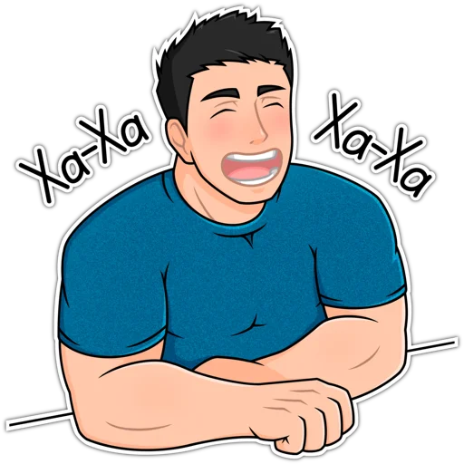 Эмодзи Крепыш Киря