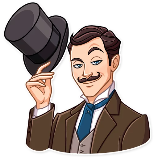 Эмодзи Such a Gentleman