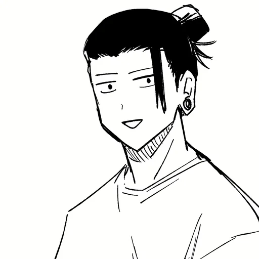 Эмодзи Geto Suguru