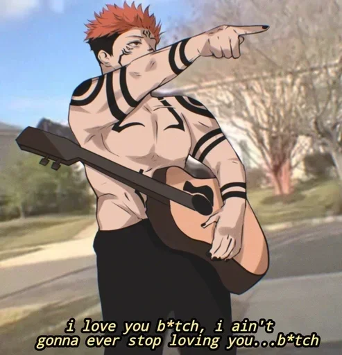 Эмодзи Ryomen Sukuna