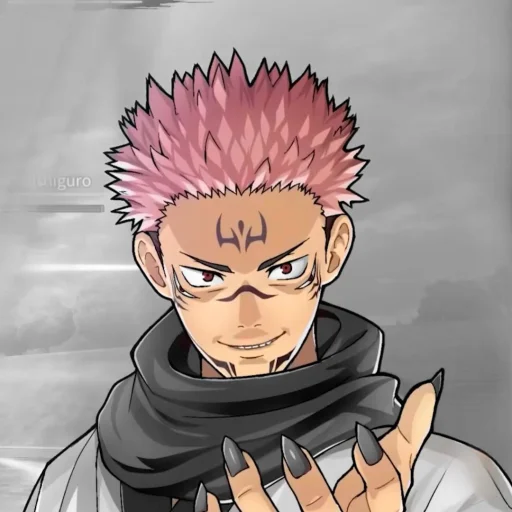 Эмодзи Sukuna cursed clash