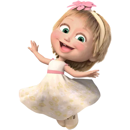 Эмодзи Лето с Машей Без Текста