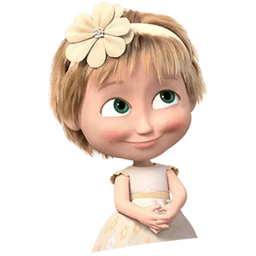 Эмодзи Лето с Машей Без Текста