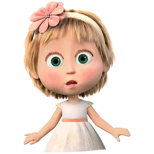 Эмодзи Лето с Машей Без Текста