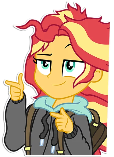 Эмодзи Sunset Shimmer [EG]