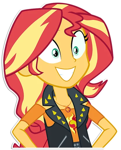 Эмодзи Sunset Shimmer [EG]