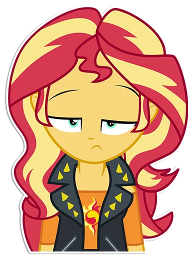 Эмодзи Sunset Shimmer [EG]
