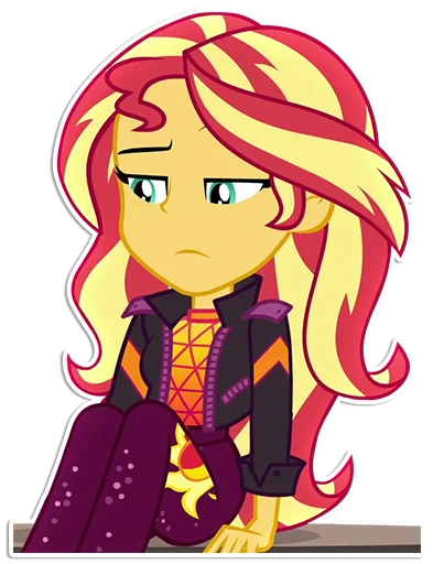 Эмодзи Sunset Shimmer [EG]
