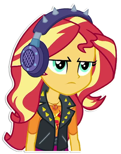 Эмодзи Sunset Shimmer [EG]