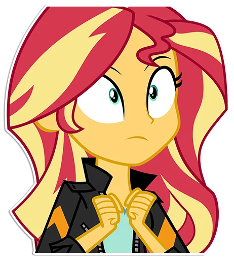 Эмодзи Sunset Shimmer [EG]