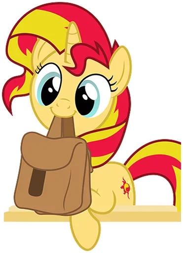 Эмодзи Sunset Shimmer