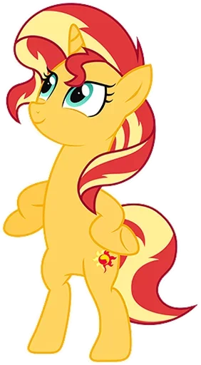 Эмодзи Sunset Shimmer