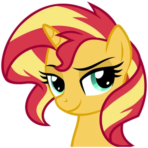 Эмодзи Sunset Shimmer