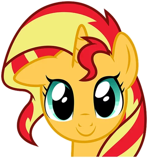 Эмодзи Sunset Shimmer