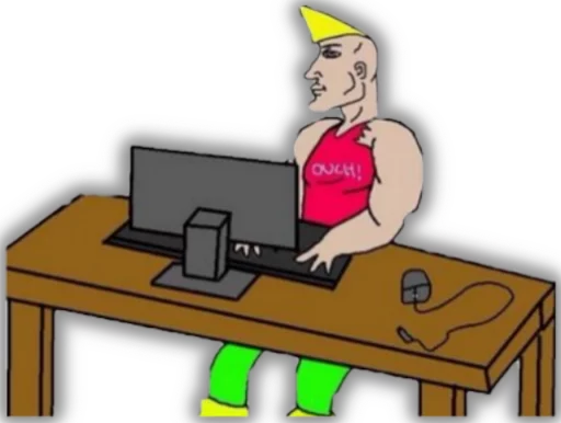 Эмодзи SuperChad