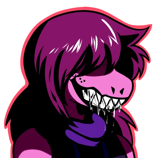 Эмодзи Susie_Deltarune