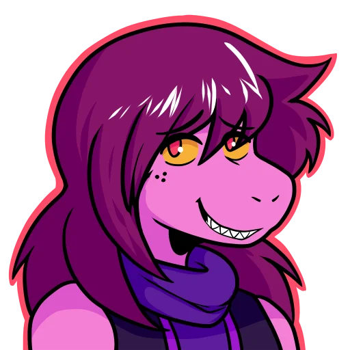 Эмодзи Susie_Deltarune